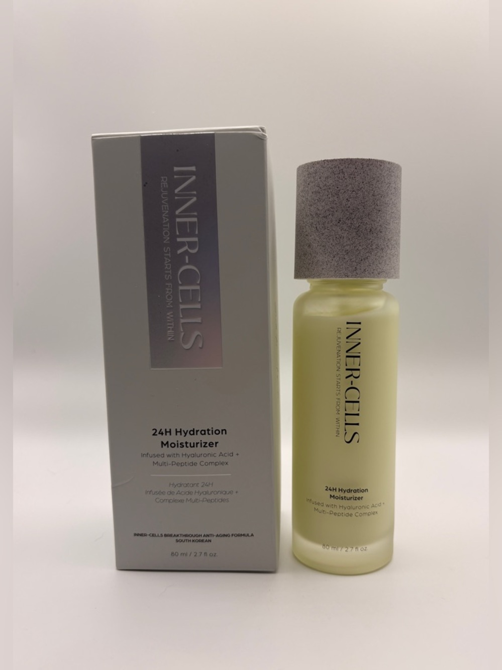 Inner-Cells 24H Hydration Moisturizer with Hyaluronic Acid 80 ml/2.7 fl oz New
